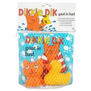 Dikkie Dik gaat in bad