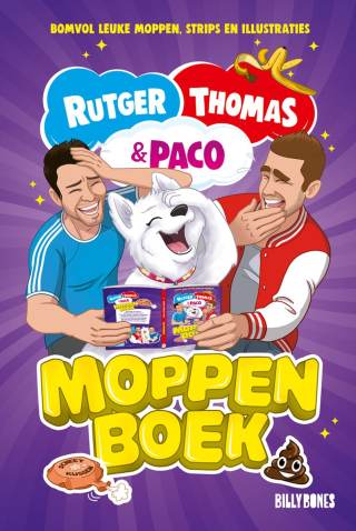 Het Moppenboek van Rutger, Thomas en Paco - 2024