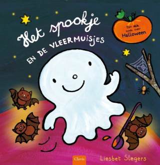 kinderboekje Halloween - Het spookje en de vleermuisjes Halloween prentenboeken - Het spookje en de vleermuisjes