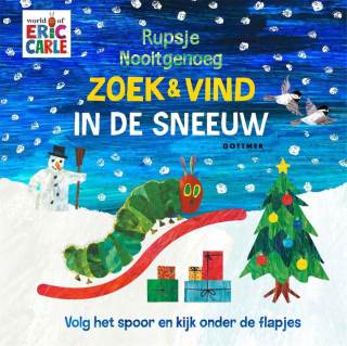 Rupsje Nooitgenoeg - Zoek & vind- In de sneeuw - leuk babyboekje